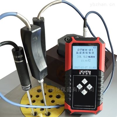 Precision Handheld Multi-Channel Digital Temperature and Humidity Meter met LCD-display