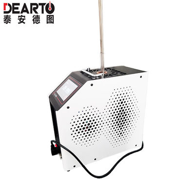 Draagbare kalibrator met een lage temperatuur en een voedingsvoorziening van 110/220 VAC