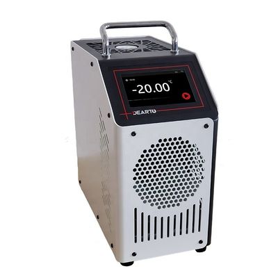 220 VAC stroomtoevoer Draagbare droge bloktemperatuurkalibrator met resolutie 0,01 °C