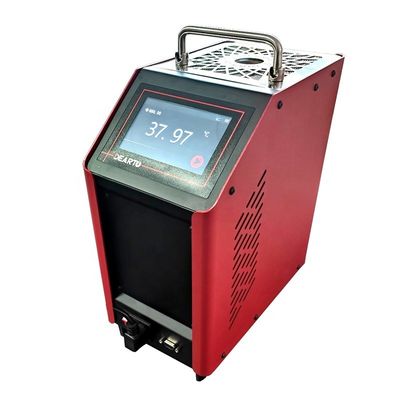 110/220VAC stroomvoorziening Temperatuurkalibrator van het droge type met radiële uniformiteit ≤ ± 0,2C