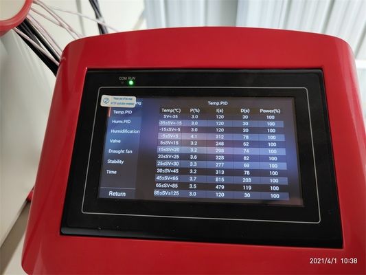 Accurate thermometer- en hygrometerverificatie-kalibratieapparatuur voor laboratorium- of industrieel gebruik