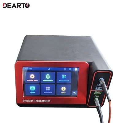 Aanpasbaar hoog nauwkeurig temperatuursmetingsinstrument met een resolutie van 0,0001 °C