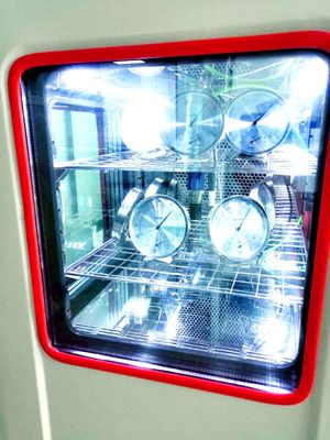 Op maat gemaakte ondersteuning Hoog nauwkeurigheid en stabiliteit testkamer AC 220V 50Hz stroomtoevoer