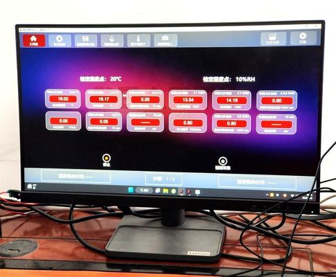 AC220V 50Hz Intelligent volledig automatisch kalibratieverificatiesysteem voor thermohygrometers