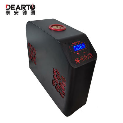 Zwarte draagbare automatische nultemperatuur thermostaat met een resolutie van 0,001C