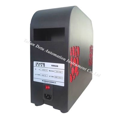 Zwarte draagbare automatische nultemperatuur thermostaat met een resolutie van 0,001C