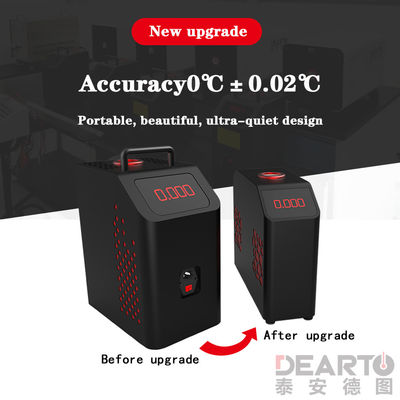 7.4 kg Nettogewicht Ontwerp nulgraad Droge put thermostaat met 0,001C resolutie verhouding