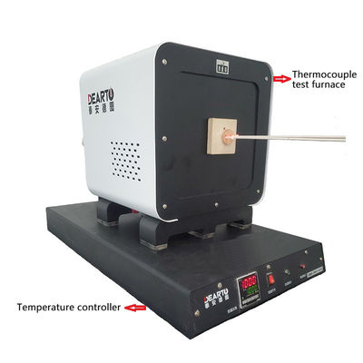 220VAC/50Hz ISO17025 Laboratorium voor thermocouple kalibratie Testoven 300-1200 C
