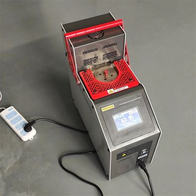 Hoge temperatuur kalibratie zoutbad met 180C-670C bereik en 0,001C display resolutie