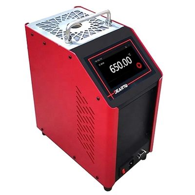 Rode draagbare intelligente droge put 50-660 C mediumtemperatuur kalibratieoven